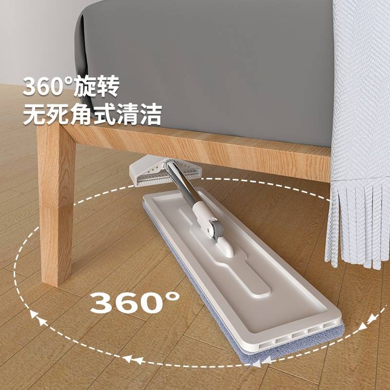 免手洗自动拖把家用一拖净2024新款懒人平板拖地干湿两用涛森