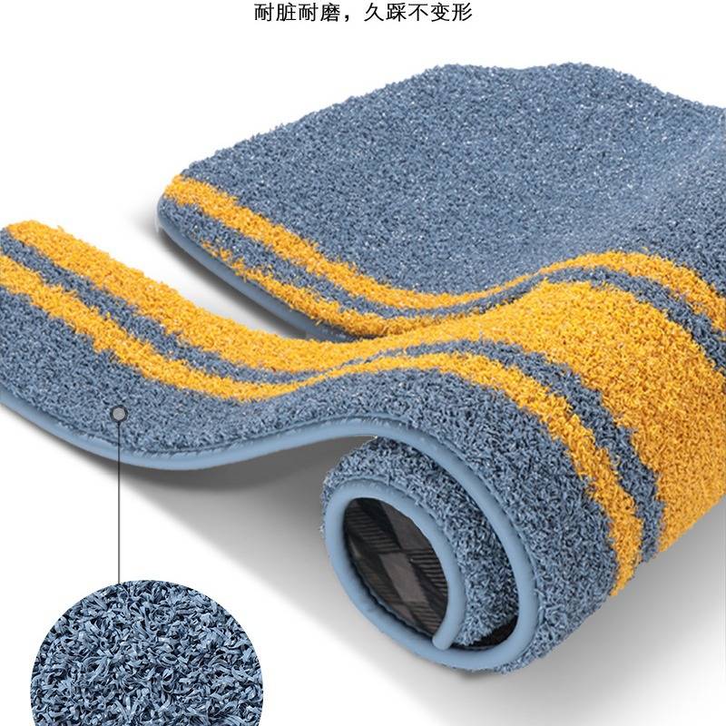 专车专用平面脚垫水洗单层环保草坪丝圈丝汽车脚垫地毯全套全包围