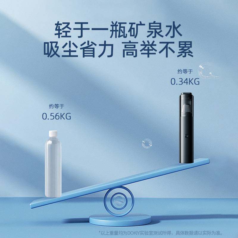 汽车便携式吸尘器车载室内除尘大吸力小型吹尘机无线充电吹吸两用