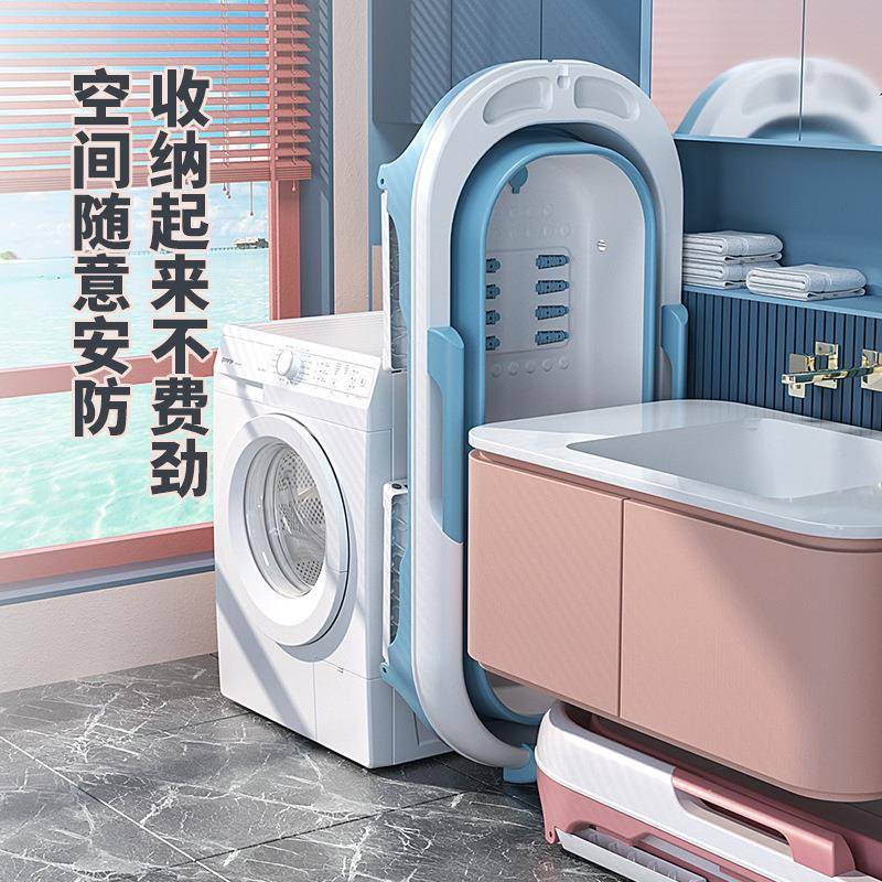 澡桶大泡人折叠成人浴缸全浴桶家用身可折叠洗澡F96TJ699双盆人洗