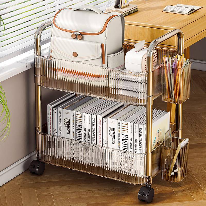 小推置物架YY782152用落地书本文储物架客厅车卧室收纳架子桌家下