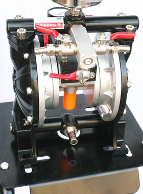 速豹A15气动隔膜泵AS15泵浦AS20 油漆喷漆泵3分4分6分双隔膜泵1寸