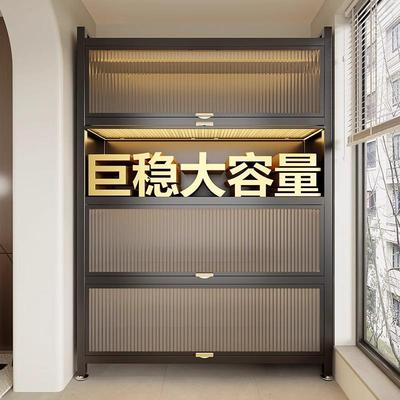 家用钢制书柜带门落地多层书架卧室客厅防尘展示收纳储物柜置物架