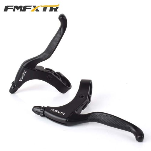 山地自行车刹车把手柄 死飞折叠单车手刹车V碟通用U铝合金加长刹