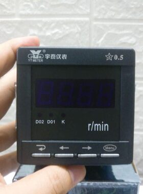 宇泰仪表 72款数显智能传感器转速表 YT195R-AV1 频率表YT195F