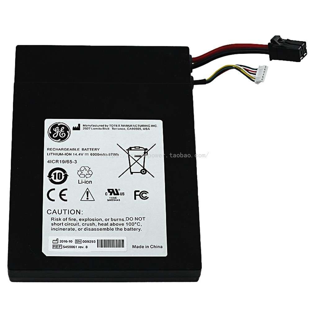 5450061 通用 GE ECG Logiq e vivid ivivid 心电图机电池 14.4V