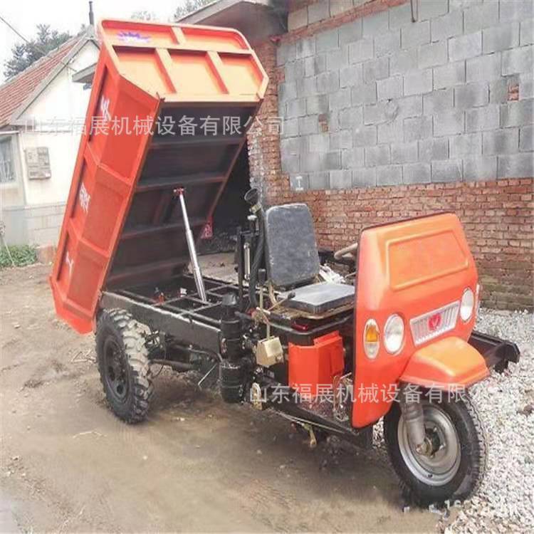 厂家直销工地运输石料三马子 柴油农用三轮车 时风后桥工程三轮车
