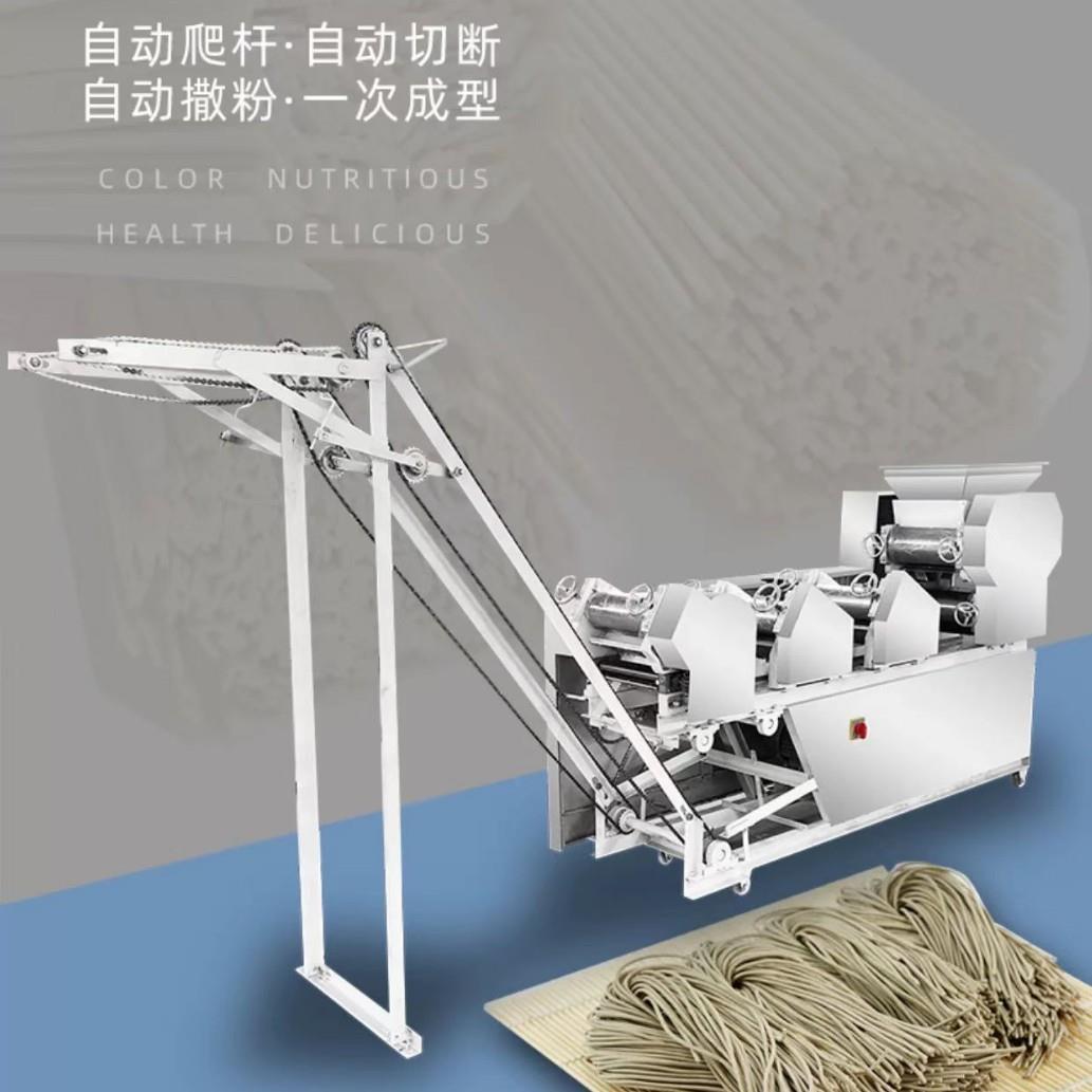 自动爬杆面条机烘干机面条烘房生产线大型全自动挂面流水线切面机