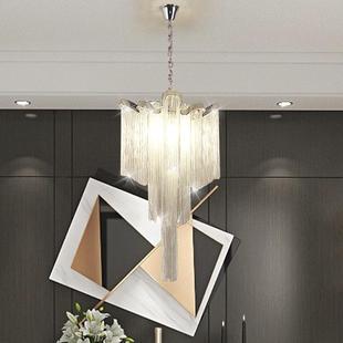 意式 网红流苏吊灯 轻奢吊灯卧室餐厅吧台房间灯设计师艺术大气新款