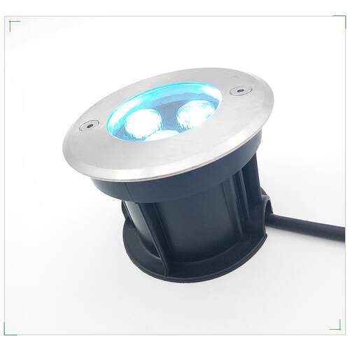 LED水底地埋灯3-18W地埋灯内控水底灯防水埋地灯不锈钢IP68