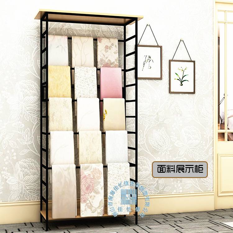 家纺四件套展示柜被芯展示架床上用品陈列架家纺展柜置物架货架
