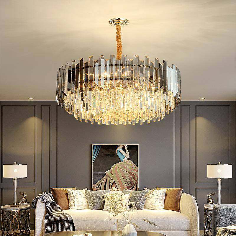 亿大后现代水晶吊灯轻奢客厅灯现代简约餐厅卧室2025年新款灯具饰,3C数码配件,其它配件,淘宝优惠券,粉丝福利购,淘宝优惠卷