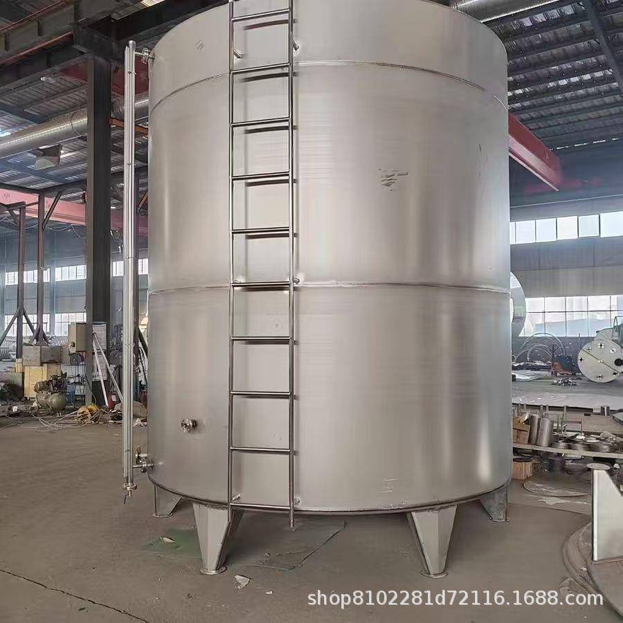 厂家直销10立方304不锈钢化工储罐不锈钢5吨液体储罐白酒立式储罐