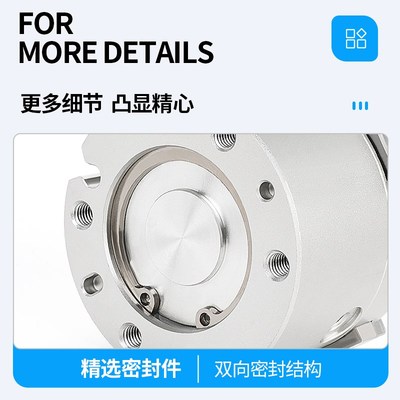 气动手指气缸HFCI40二爪三爪四爪夹紧HFCY50夹具HFC X63夹爪16/20