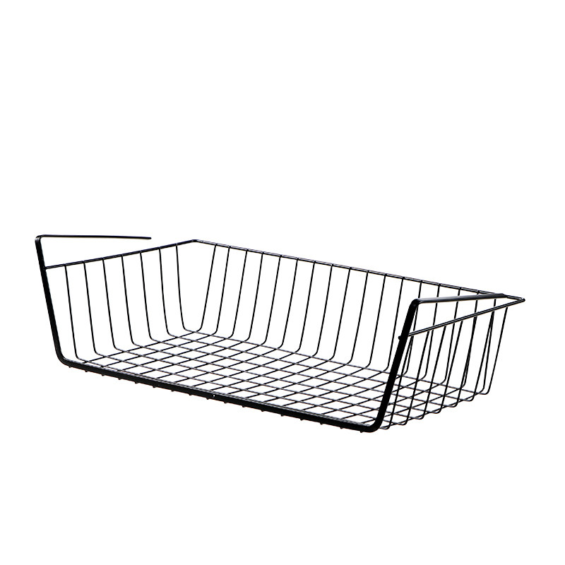 铁艺分层收纳架宿舍学生挂篮神器悬挂式收纳筐挂架衣橱隔板置物架