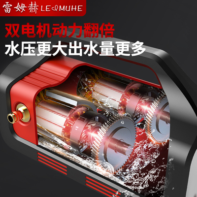 充电式抽水泵农村淋菜浇水机菜地灌溉电动抽水器家用浇地浇菜神器