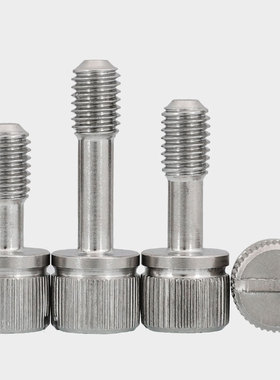 304不锈钢松不脱螺钉GB839一字槽手拧防松不脱出螺丝 M3M4M5M6M8