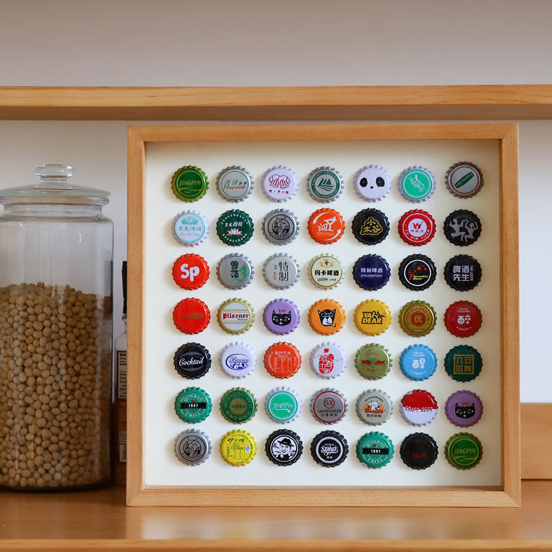 立体中空diy相框奖牌徽章收纳展示框定制实木标本框悬浮挂墙画框