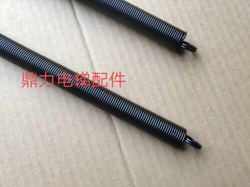 电梯门弹簧 厅门自闭弹簧 总长510mm 430mm 门拉簧 电梯弹簧现货