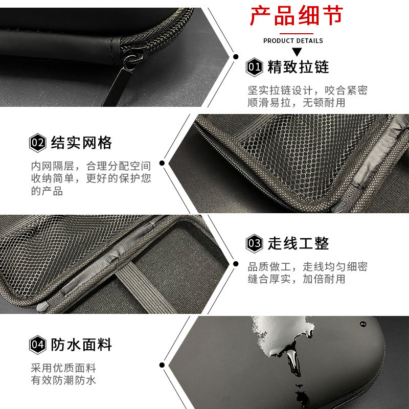 文玩收纳包刷子套餐核桃金刚菩提橄榄核保养盘刷工具箱多功能便携图片