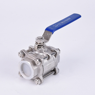 球阀 16P全通径内螺纹球阀门三片式 304不锈钢三片式 3PC球阀Q11F