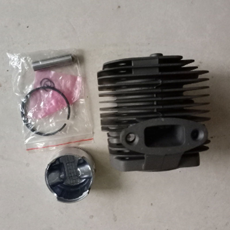 48地钻气缸总成割草机两冲程汽油机活塞环动力箱体62cc地钻配件