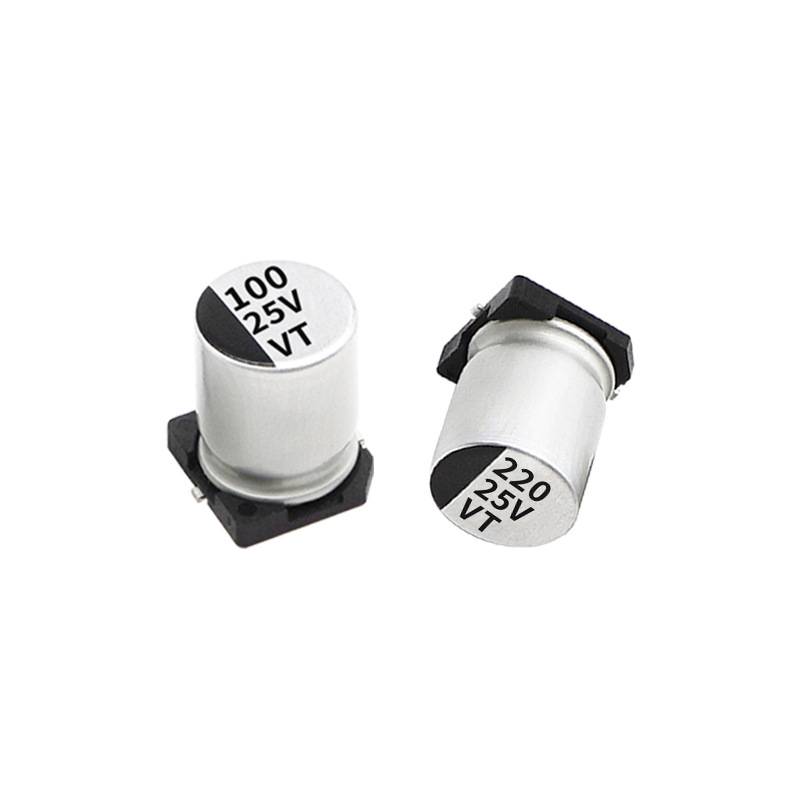 贴片电解电容25V 10UF 22UF 47UF 100 330UF 1000UF/25v 源头直供