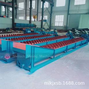 广西螺旋洗砂机泥沙分离沙场河沙所洗物料流失少、洗选效率高广东