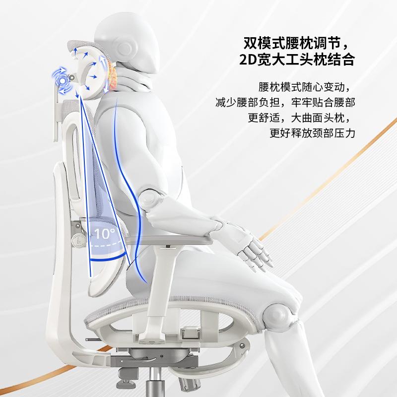 网椅办公椅人体工学椅电脑椅子舒适久坐不累学习椅家用可躺午休椅