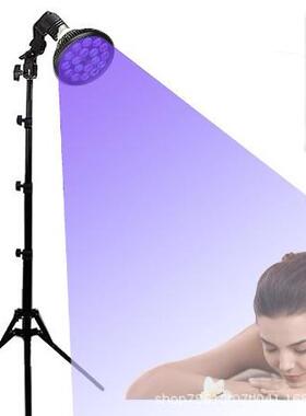 三脚落地折叠支架54W美黑灯PAR38蓝光紫光灯E27带灯座晒黑灯460nm