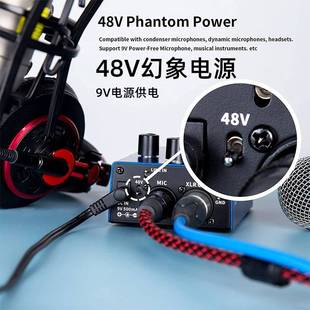 FLAMMA电木吉他效果器和声吉他单块伴奏效果器人声和声效果器FV04