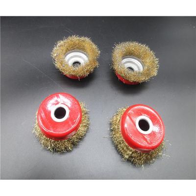 源头厂家角磨机碗型钢丝轮角磨机钢丝刷钢丝轮厂家打磨除锈打磨