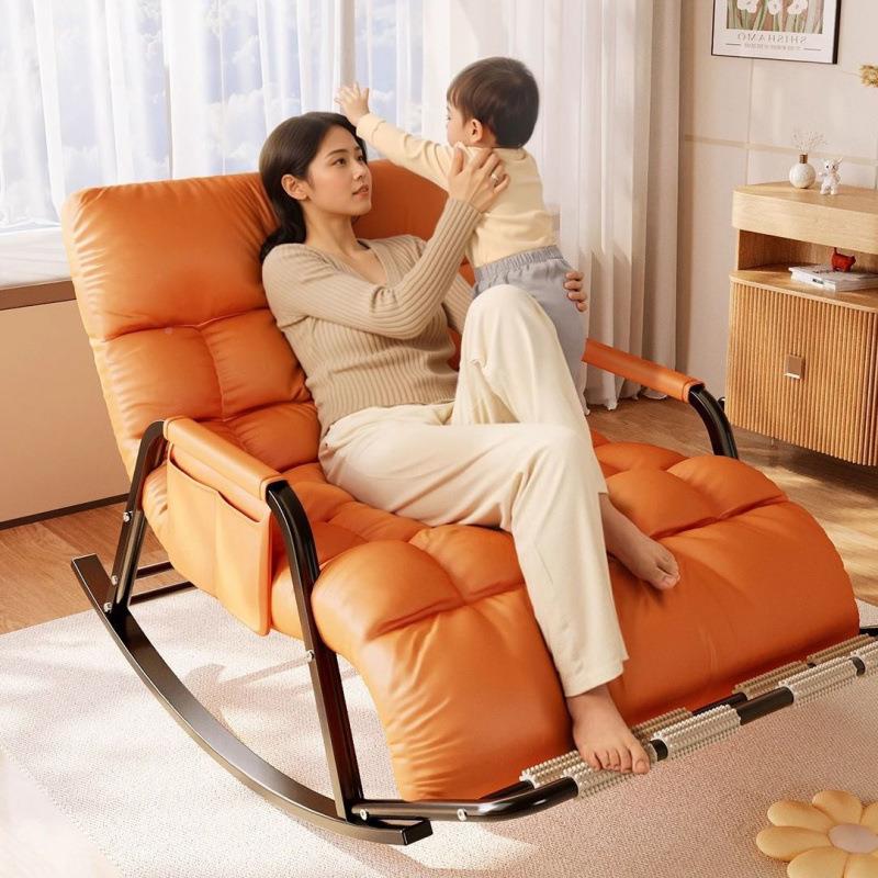 PNJ摇椅躺椅成人双人懒人沙发摇卧室单家用台客阳厅大人人休闲椅