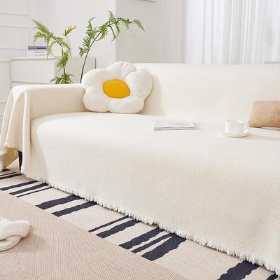 新款简约沙发巾四季通用防猫抓雪尼尔沙发套罩全包万能盖巾盖布沙