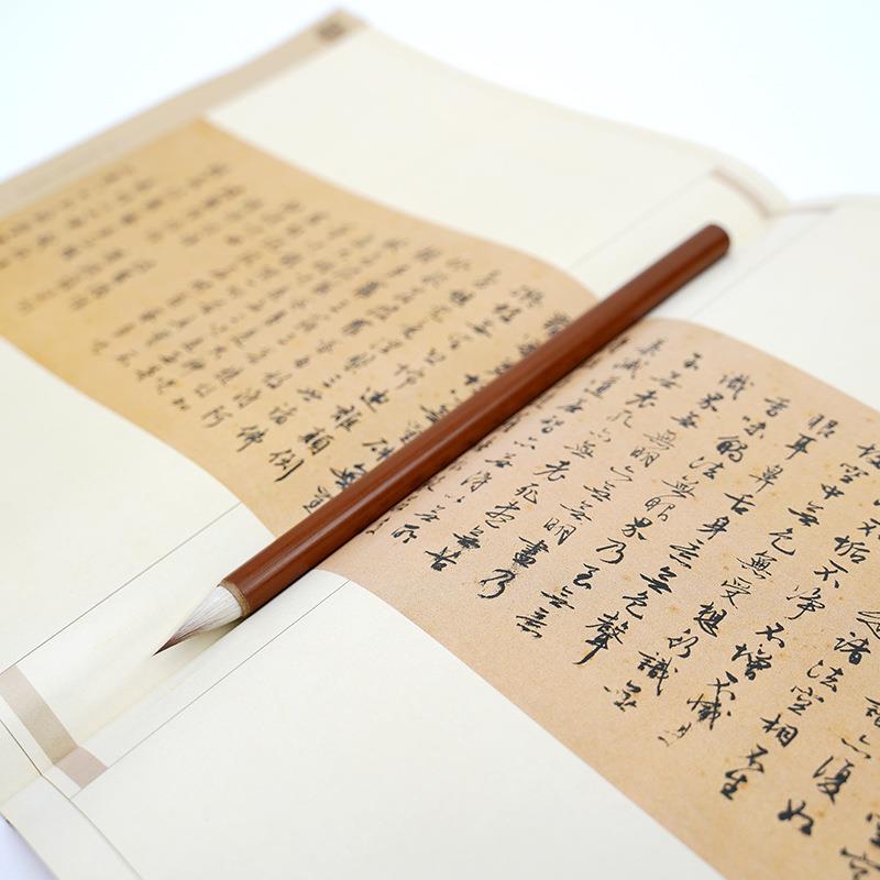 小楷毛笔仿古小号鸡距笔兼毫短锋蒜头笔书法抄经练习蝇头毛笔单支