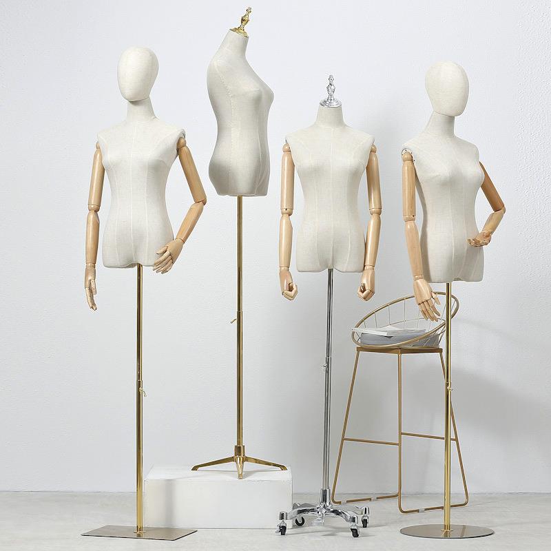 服装店模特道具女半身人台韩版女装店展示架全身人体婚纱模特架子