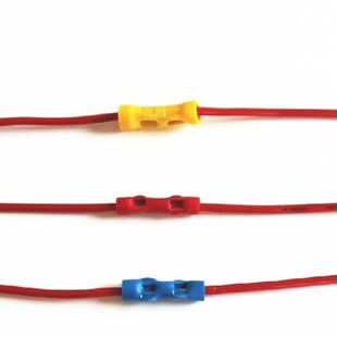 1000只 管形全绝缘中间接头 紫铜对接管BV2 接线头 包 导线连接器