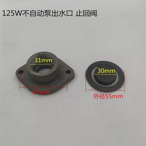 125W250W空调泵水泵配件包邮全自动自吸泵泵头止回阀出水口配件