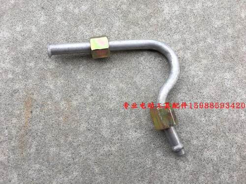 2.5P3P小型气泵配件空压机回气管单向阀小铝管 回气阀管子 带螺帽