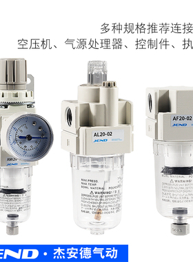 气源处理器过滤器调压减压阀AR20-02/AW20-02/AC20A-02/20-02/D