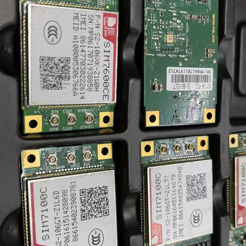 SIMCOM SIM7100CE/C全网通4G模块PCIE/LCC接口支持多频 质量保证