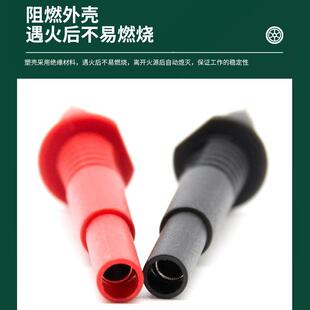 万用表表笔测试针头探针带SWC4m探m香m蕉插孔1m尖头通用数字针连