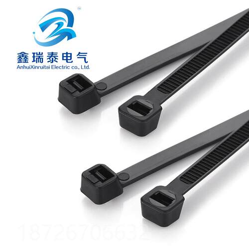 塑扎带锁式尼龙扎尼带1料2*600黑色白色尼XRT-600自龙扎带龙扎带