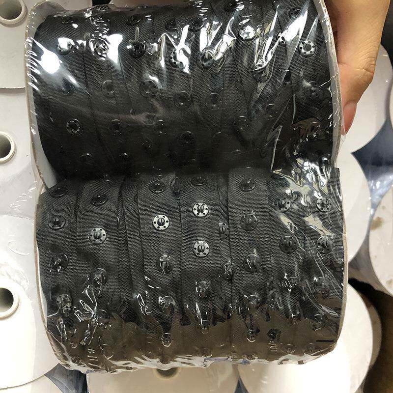 纽扣织带扣儿暗童装服饰掀纽按带织带加掀扣VRN子扣子母扣摁带扣