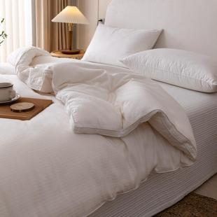 原棉A母被婴级全棉被0%含量大豆纤BMYY维被春秋被冬子类加厚芯