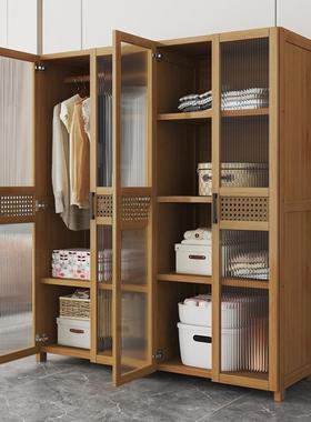 衣柜出ZMA租房简易结实经济型实装木用舍收纳组家用宿耐卧室挂衣