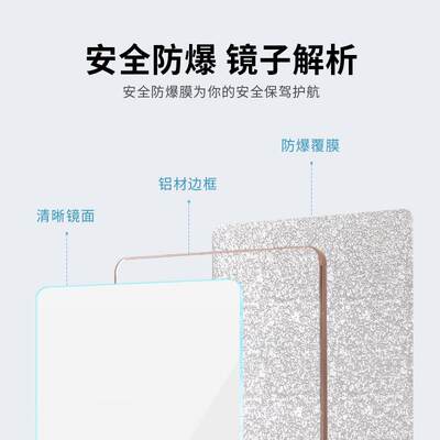 衣柜镜内置镜子推拉旋转镜隐VRZ藏内伸缩折叠柜伸抽式拉全身镜