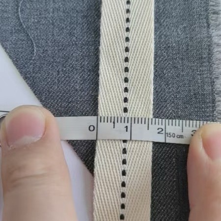 人字带棉质涤棉跳点人字纹织带棉带滚边条拉边条裤腿包边带全棉带
