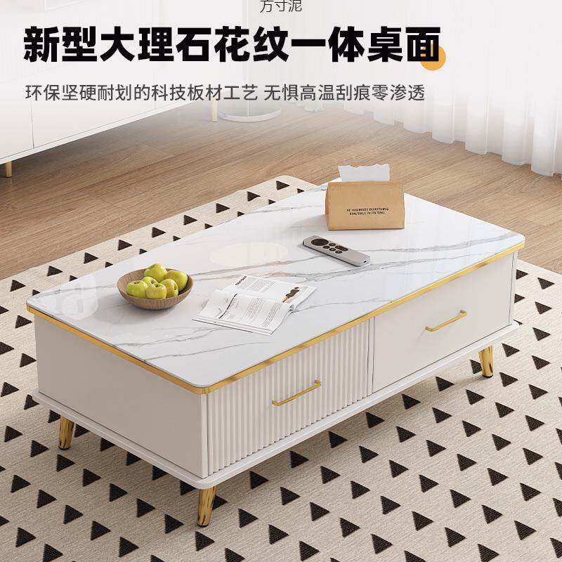 实木视柜茶几小组合卧室客厅家电用房间766轻奢约新款户型简落地