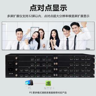 (E视CLINK)多屏宝多屏扩展仪2~2917屏显示器T电拼接屏投